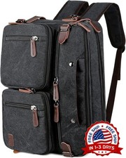 Mochila convertible tipo maletín para portátil de 17