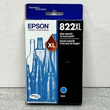 Epson T822XL220-S / CP High Capacity Ink 822XL Cyan Exp 04/2028 picture