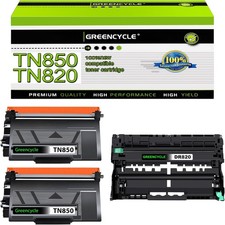 2PK TN850 Toner & 1PK DR820 Drum unit Set Fit for Brother HL-L6200DW MFC-L5800DW picture