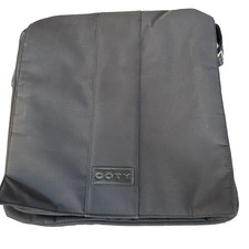 Coty Black Laptop or Messenger Bag fits up to 13 inch laptop with 2 pockets  NEW picture