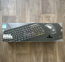 Atrix Guild Series RGB Gaming Keyboard, Pro Mouse & Mousepad Combo Black picture