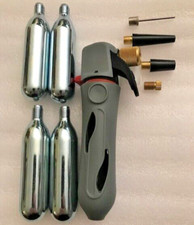 CO2 power cleaner air duster PRO tips computer electronics 4 CO2 cartridges 16g picture