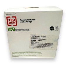 Staples Tru Red Printer Ink Cartridge 2 Pack TRPG240CL2412PK Black picture