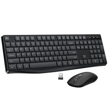 Combo Teclado y mouse Inalambricos para Windows, Android TV Box/Raspberry / PC picture