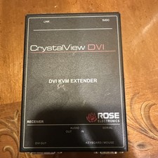 ROSE ELECTRONICS CRYSTAL VIEW DVI KVM EXTENDER picture