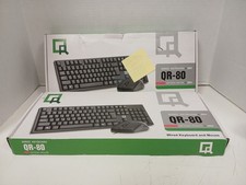 Set of 2 QR-80 Wired Keyboard and Optical Mouse Combos picture