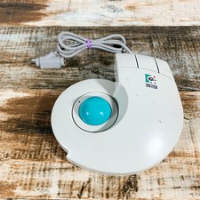 Vintage Logitech T-AE2 Trackman Stationary Trackball Mouse - Tested & Working picture