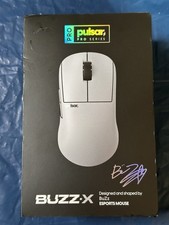Pulsar Gaming Gears Pro Series BUZZ-X Medium Wireless Gaming Mouse - NEW OB picture