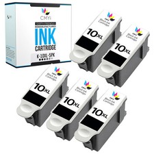 5 PK 10 XL Ink Cartridges for Kodak Black 10XL ESP 3 5 7 9 EasyShare 5100 5300 picture