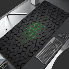 Hexagon XXL Mousepad Large Gaming Keyboard Pad Soft Office Desk Mat picture