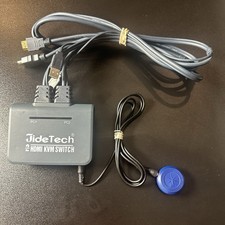 JideTech 2-Port KVM Switch USB HDMI Cable Video Cables & USB  picture
