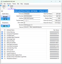 Kioxia KBG40ZNV256G BG4 256GB M.2 2280 NVMe Solid State Drive SSD Grade A picture