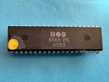 Mos 8563R9 (1x) Vic Puce pour Commodore 128 #40 83 picture