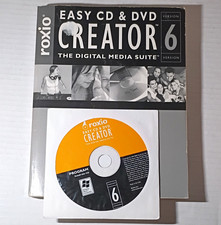 Roxio Easy CD & DVD Creator 6 Audio/Video Authoring Windows CD Key Included picture