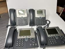 4 pc lot 2 Cisco CP-7940G 7940 SIP IP Phone PoE Bulk +  2 SPA564G Telephone picture