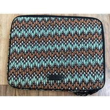 Vera Bradley Sierra Stream Softside Quilted Zip Around Laptop Case 14X11 picture
