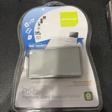 IOGEAR 56-in-1 Memory Card Reader Writer GFR281 USB 2.0 SD SDHC MicroSD NIP New picture