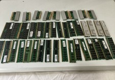 Memory Ram Hard-drive Lot (41) Computer Breakdown Netlist Samsung Nanya Wintec picture