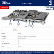 Cisco ASR1000-RP3 ASR1000 Route Processor 3, - Same Day Shipping picture