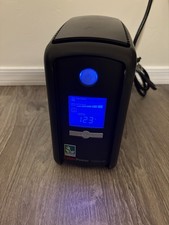 CyberPower 1000 AVR  LCD UPS CP1000AVRLCD9 Outlets 600W Mini-Tower For Parts picture