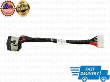 Original DC Power Jack Cable plug in charging port For Dell Laptop 50.4IP05.101 picture