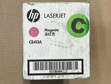 HP 305A LASERJET CF370AM CE413A Magenta Toner Cartridge, OEM-Open/Worn Box picture