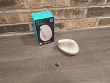 Logitech Lift Vertical Ergonomic Mouse, Wireless - White picture