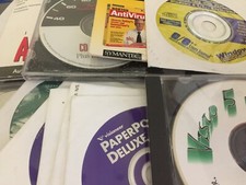 vintage software on CD Choose From: picture