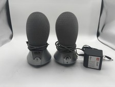 JBL Duet Silver Computer Speakers w/AC Adapter by Harman Multimedia picture