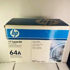 HP CC364A Black LaserJet Toner Cartridge 64A New Sealed Box picture