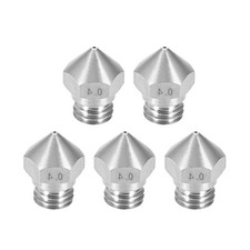 5pcs 0.4mm 3D Printer Nozzle Fit for MK10 for 1.75mm Filament Stainless Steel picture