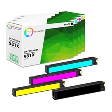 4Pk TCT 981X HY Combo For HP PageWide Color 556dn 556xh MFP 586z Compatible Ink picture