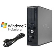 Dell Windows 7 Professional 64-bit Desktop Computer Serial & Parallel CNC Ports picture
