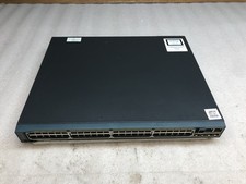 Cisco WS-C3560X-24P-L 24 Port Gigabit PoE+ Ethernet Switch w/ 715W PS picture