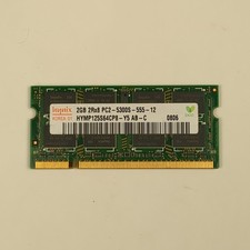 Hynix 2GB 2RX8 PC2-5300S-555-12 HYMP125S64CP8-Y5 AB-C Laptop RAM Module picture