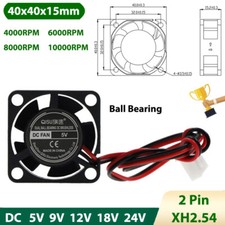 4015 DC Brushless Cooling Fan Mini Silent Fans 5V 9V 12V 18V 24V 4000-10000RPM picture