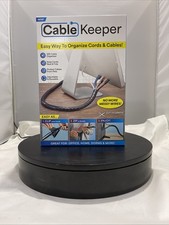 Ontel Cable Keeper Cord Organizer 10Ft Adjustable Wire Sleeve Management picture
