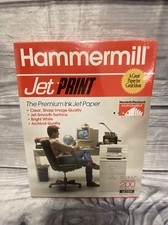 Hammermill Jet Print Premium Paper 8 1/2 x 11”  200 Sheets Bright White NEW picture