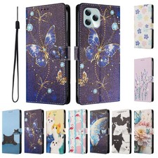 Cat Flower Wallet Cover Case for Xiaomi Redmi Note 15 14 12 11 13 10 POCO M8 picture