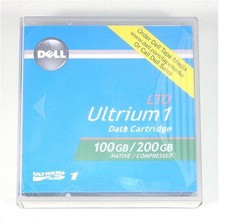 DELL 02W521 100/200GB LTO1 ULTRIUM DATA CARTRIDGE 5-PACK picture