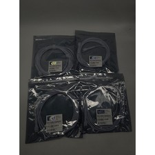 Lot of 4 Ubiquiti UniFi U-Cable-Patch-3M-RJ45 White Ethernet Patch Cables 3m picture