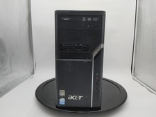 Acer Aspire M1640 Windows 7 PC Pentium 2GHz 2GB RAM 320GB HDD Black Works Tested picture