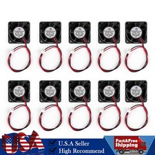 4/10x DC Brushless Cooling PC Computer Fan 12V 4020s 40x40x20mm 0.13A 2 Pin Wire picture