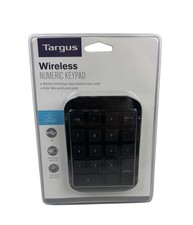 Targus Wireless Numeric Keypad USB Receiver PC Mac Chromebook New Sealed picture