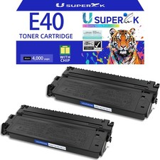 USUPERINK 2PK E40 Replacement Toner for E40 E30 E31 E16 E20 1491A002AA picture