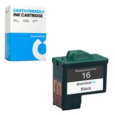 Black Color Ink Cartridges Lot for Lexmark 16 and Lexmark 26 for X and Z Series picture