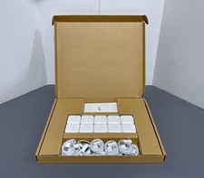Lot of 10 Apple A1357 10W USB Power Adapters with 30-Pin Cables New Open Box picture