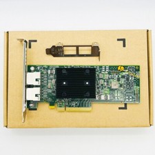 Dell Broadcom 57416 BCM57416 ual-Port 10GB Base-T Network Card Bracket 3TM39 picture