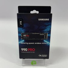 New Samsung 2280mm 990 Pro 2TB M.2 NVMe Gen 4.0 x 4 SSD MZ-V9P2T0B/AM picture