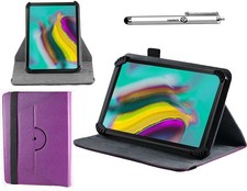 Navitech Purple Case With 360 Rotational Stand & Stylus For DOOGEE U10 Android 1 picture